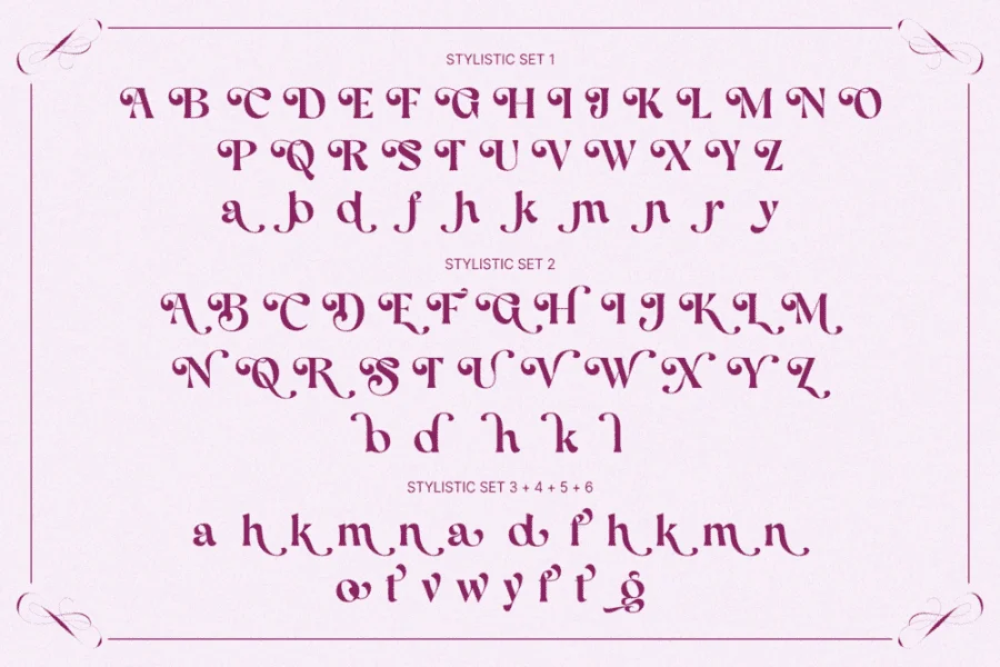 Aekiy Kagon Font preview 19
