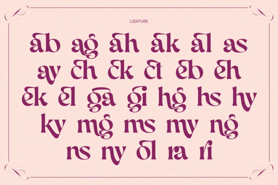 Aekiy Kagon Font preview 20