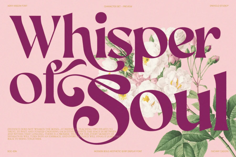 Aekiy Kagon Font preview 7