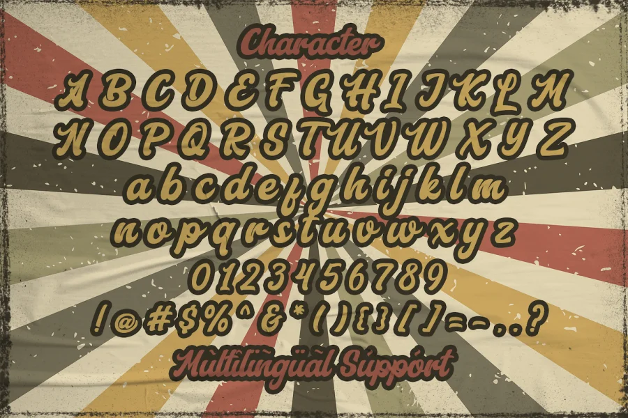 Aerillyo Font preview 14