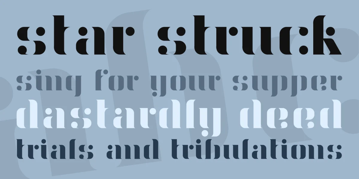 Aery Font preview 2
