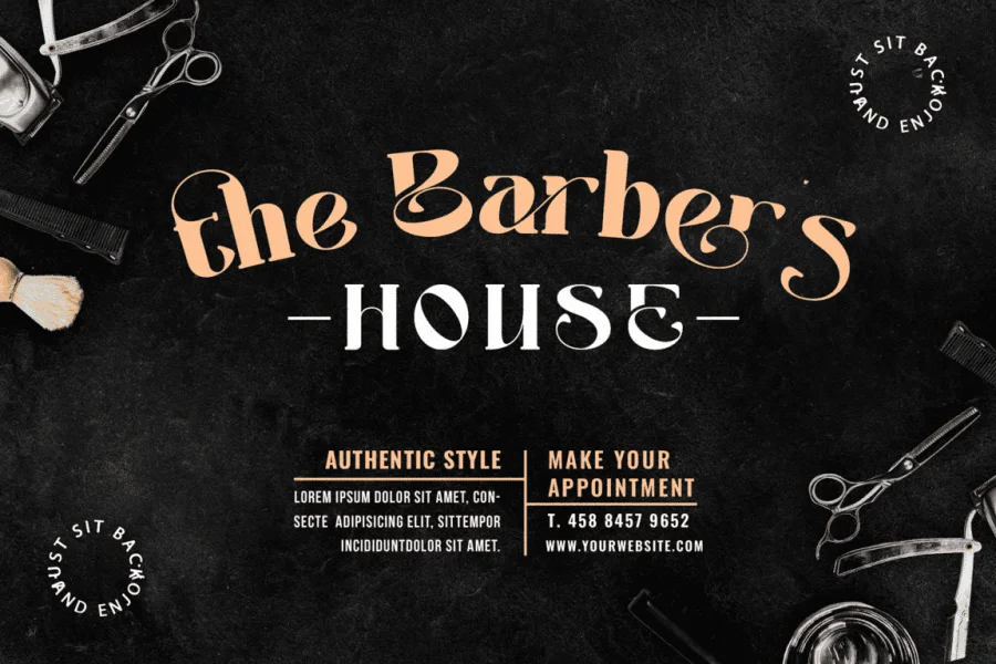 Aestera - Personal use Font preview 10