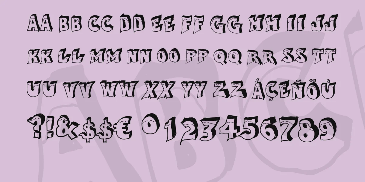 After Cheret Font preview 3