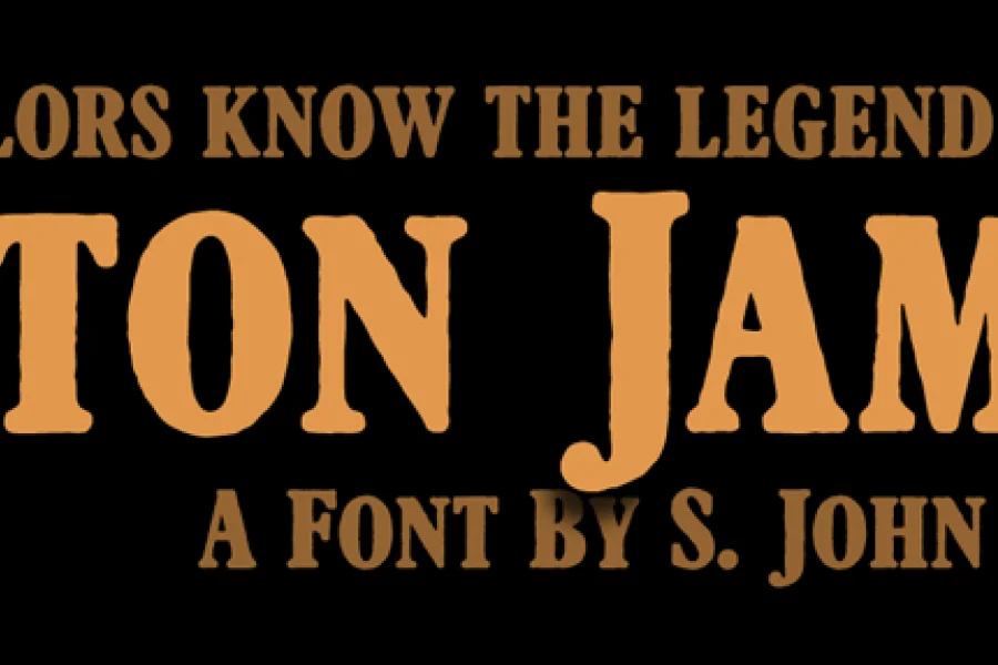 Afton James Font