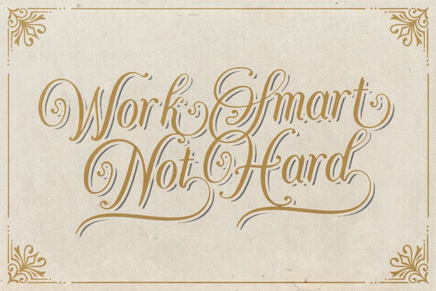 Agenda King Font preview 10