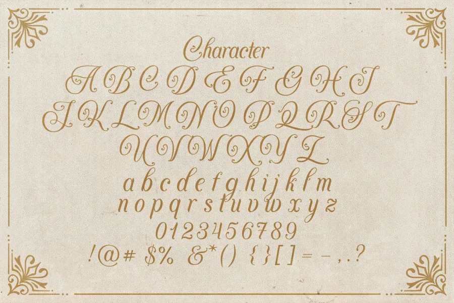 Agenda King Font preview 14