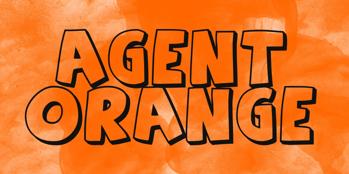 Agent Orange Font