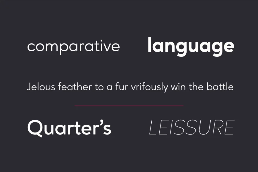 Ageo Personal Use Font Family preview 2