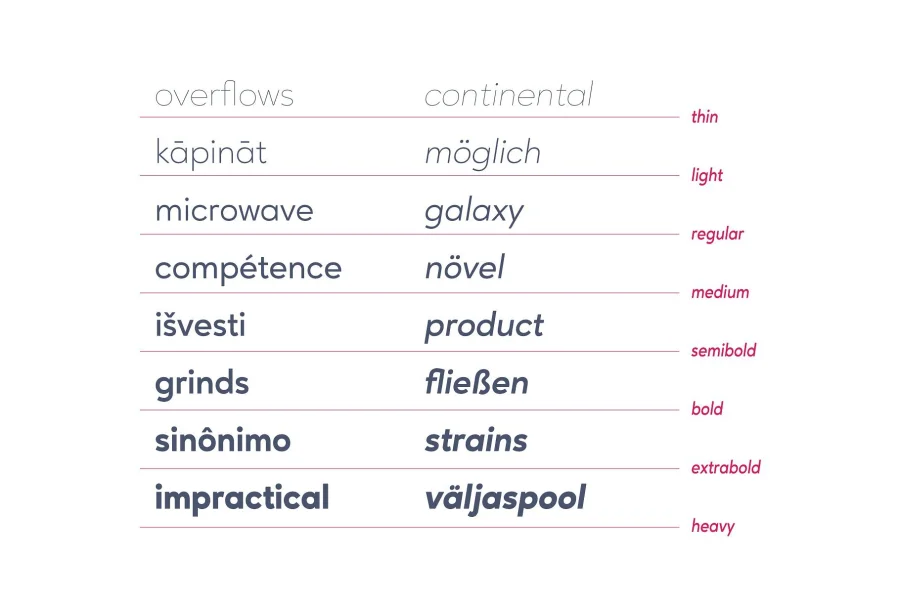 Ageo Personal Use Font Family preview 5