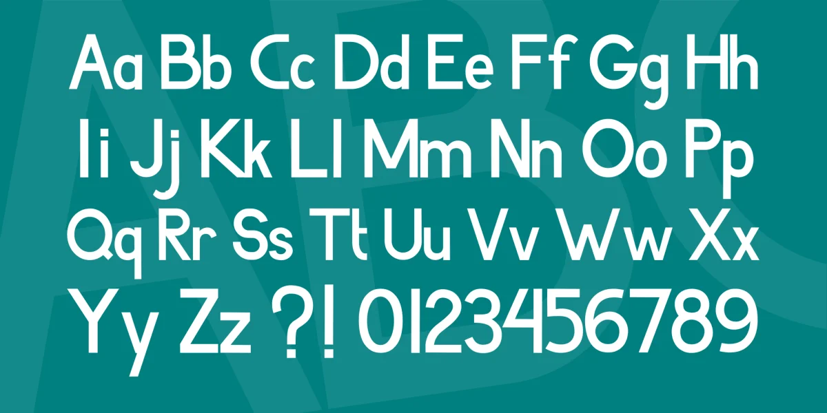 Agoestoesan Font preview 3