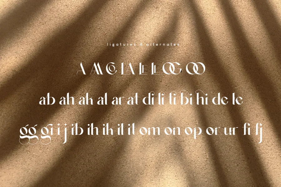 Agraham Font preview 2
