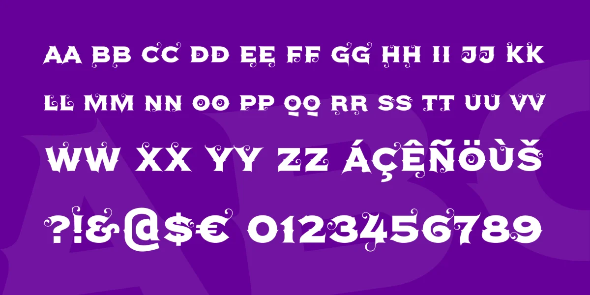 Agreloy Font Family preview 3