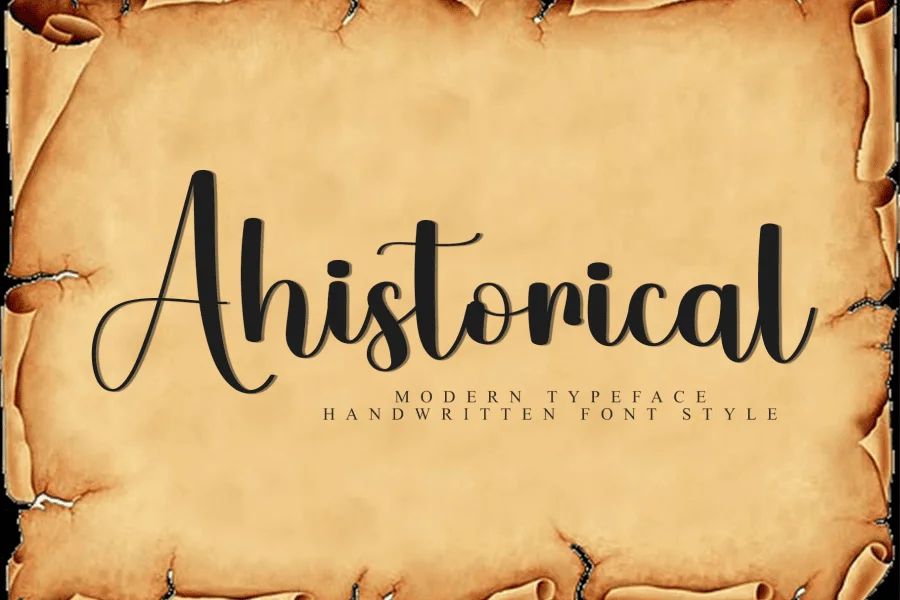 Ahistorical Font