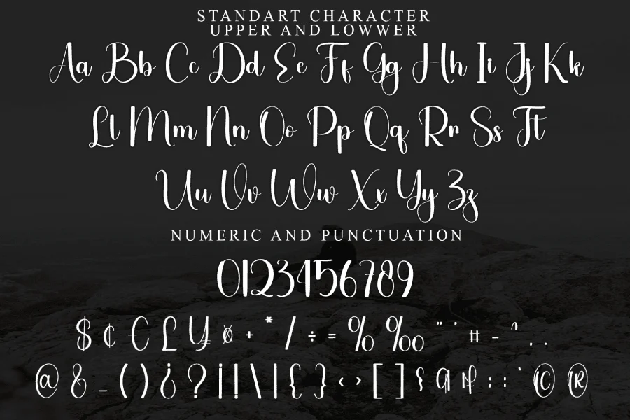 Ahistorical Font preview 6