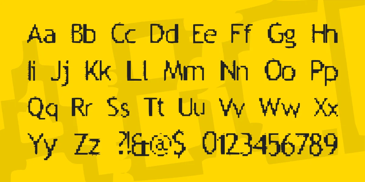 Aileenation Font preview 4