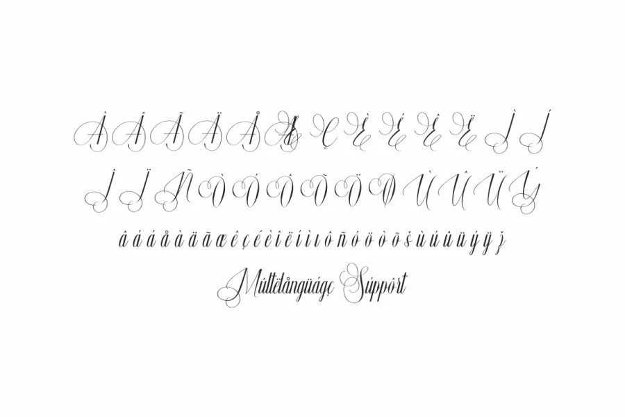 Ainsley Blossom Demo Font preview 6