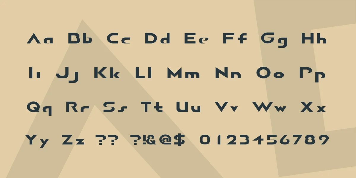 AIRBORNE GP Font preview 4