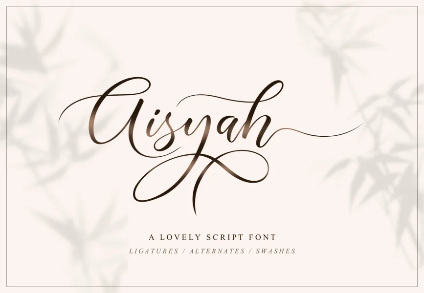 Aisyah Demo Font