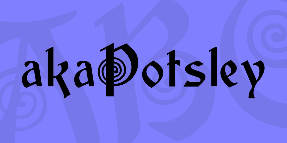 akaPotsley Font
