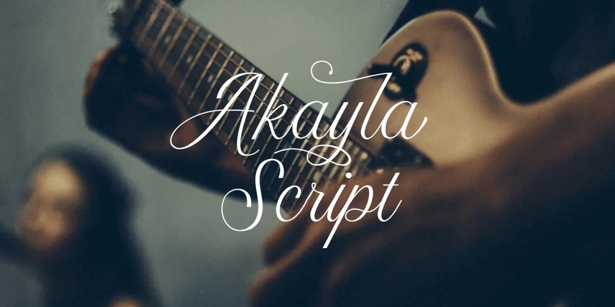 Akayla Script Font Family