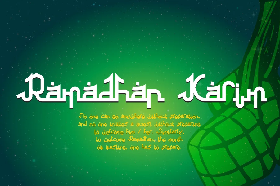 Al Athara Sabil Font preview 3
