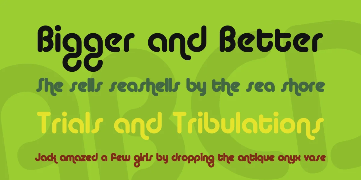 Alba Font Family preview 2