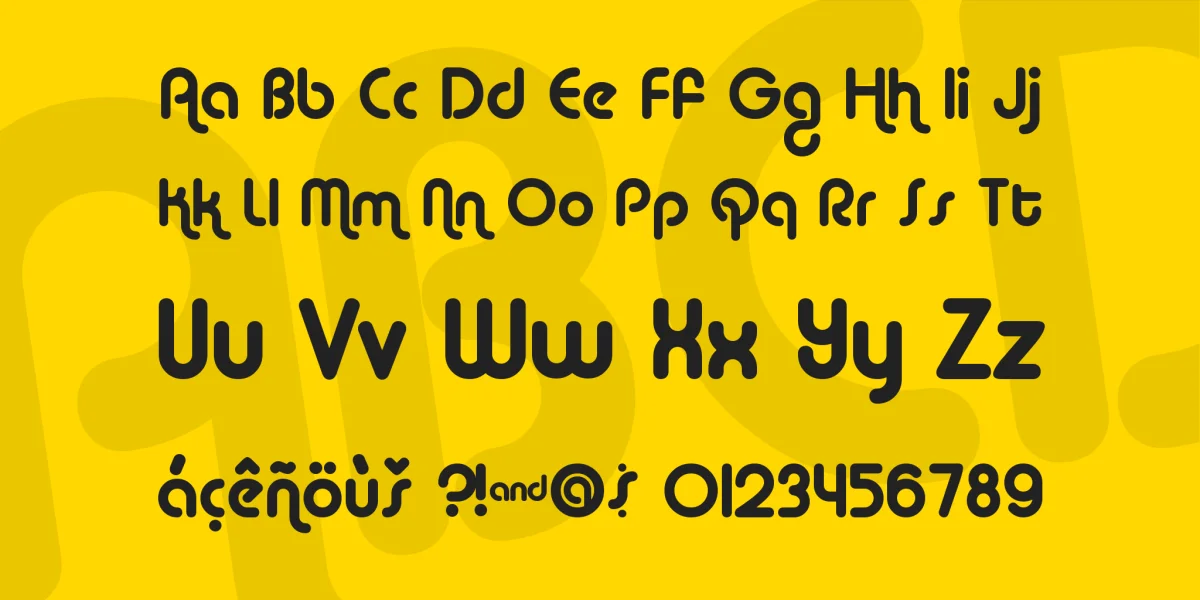 Alba Font Family preview 3