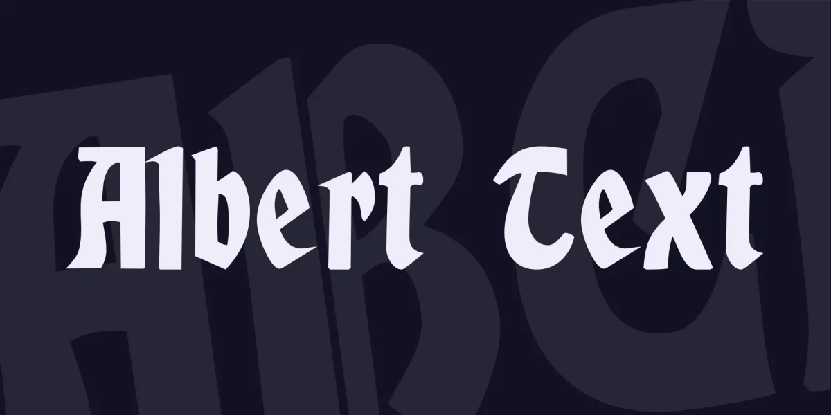 Albert Text Font