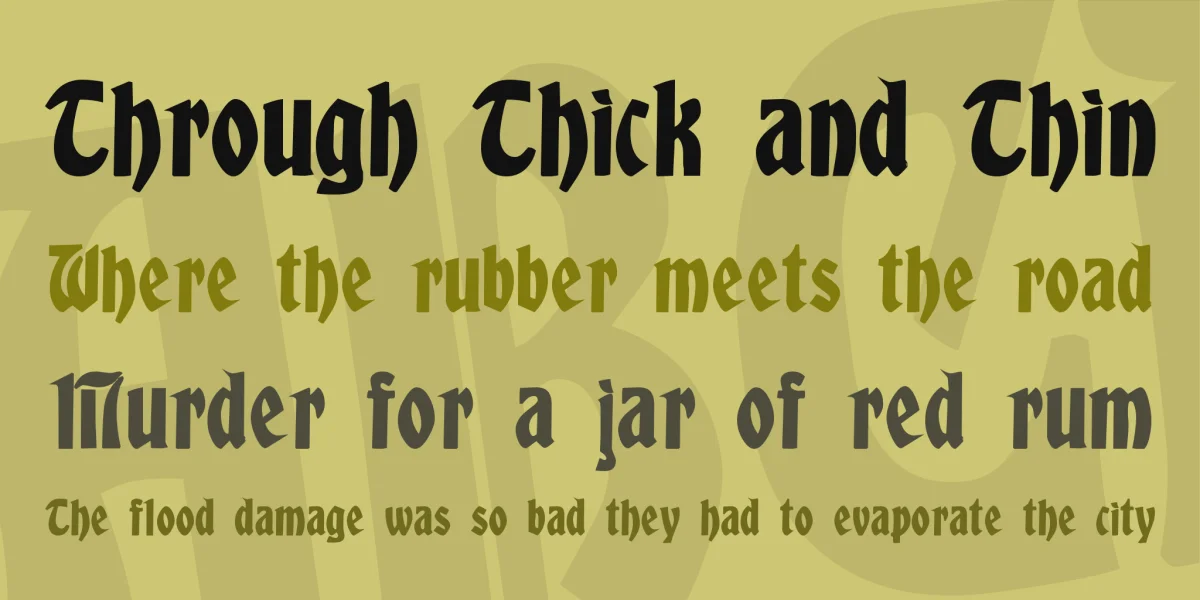 Albert Text Font preview 2
