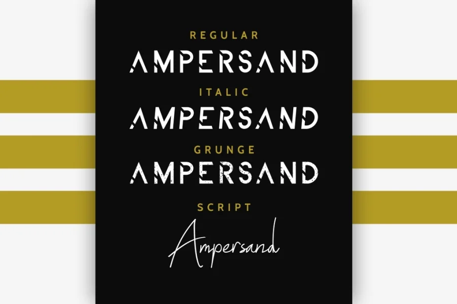 ALDITH DEMO Font Family preview 14