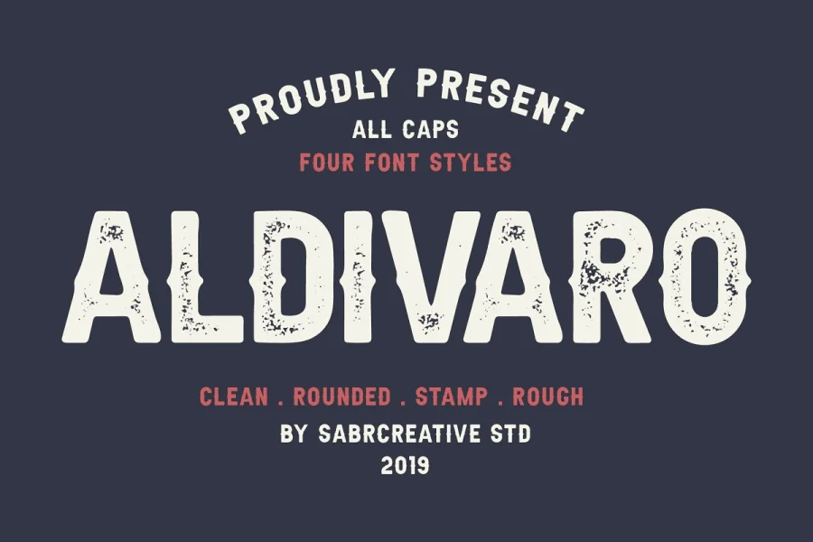 Aldivaro Font Family
