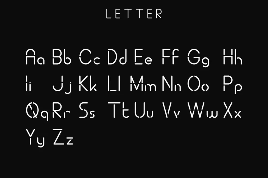 ALDORA DEMO Font Family preview 4