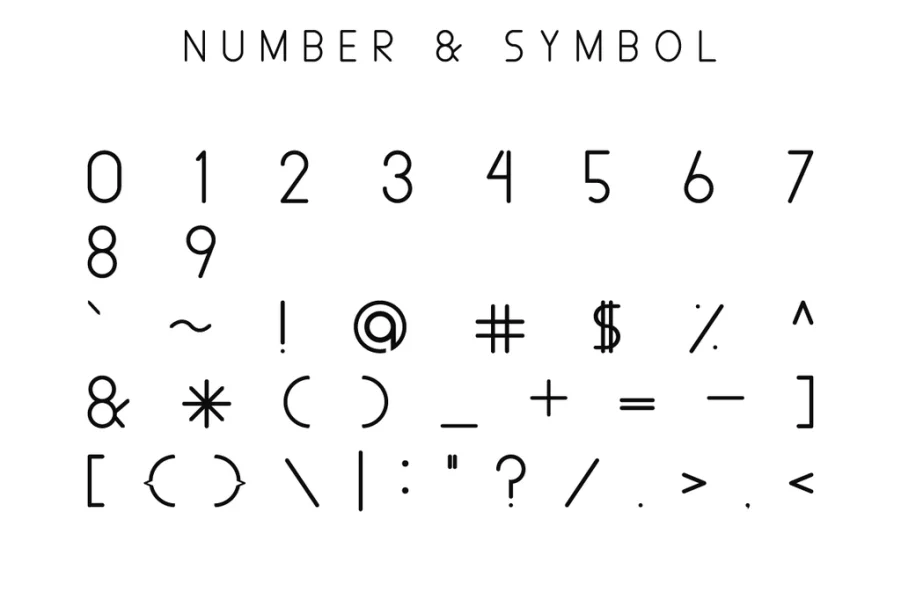 ALDORA DEMO Font Family preview 5