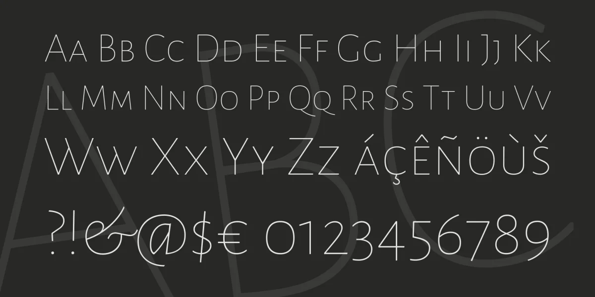 Alegreya Sans SC Font Family preview 4