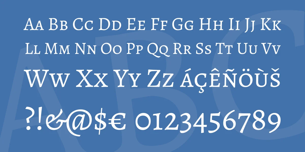 Alegreya SC Font Family preview 3