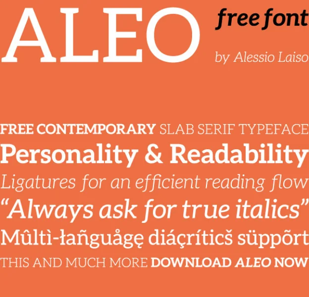 Aleo Font Family