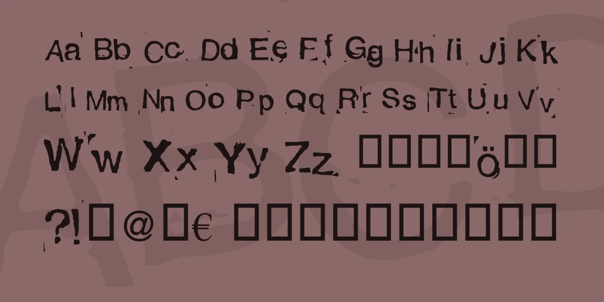 Alexandras Stempelkasten Font preview 3