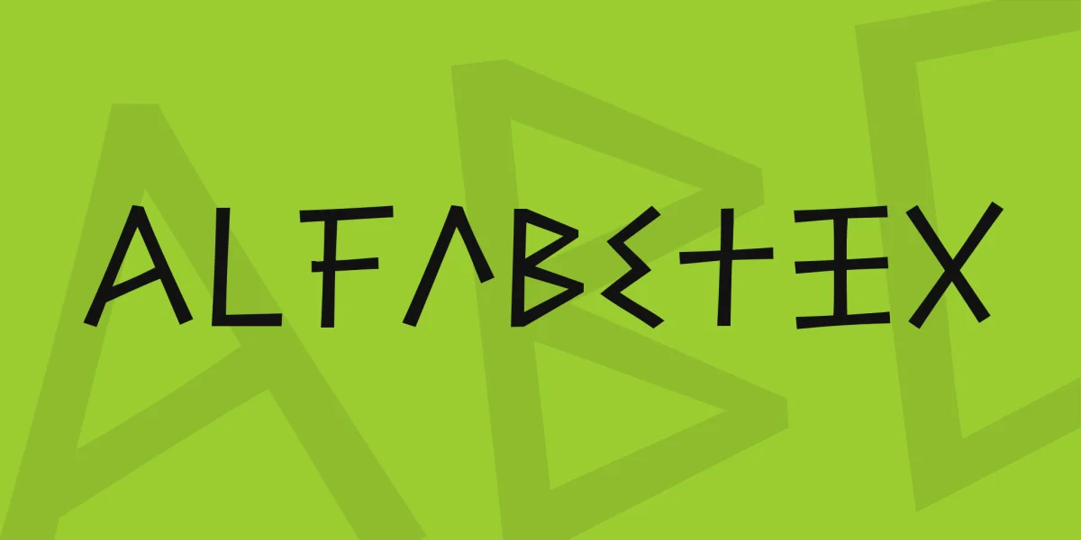 Alfabetix Font