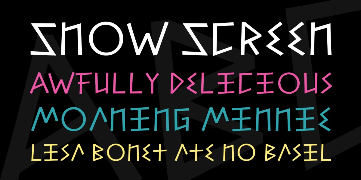 Alfabetix Font preview 2