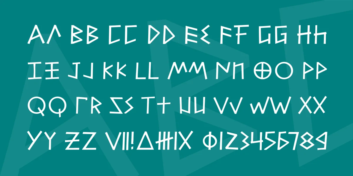Alfabetix Font preview 4