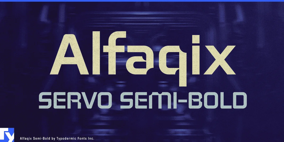 Alfaqix Font Family preview 7
