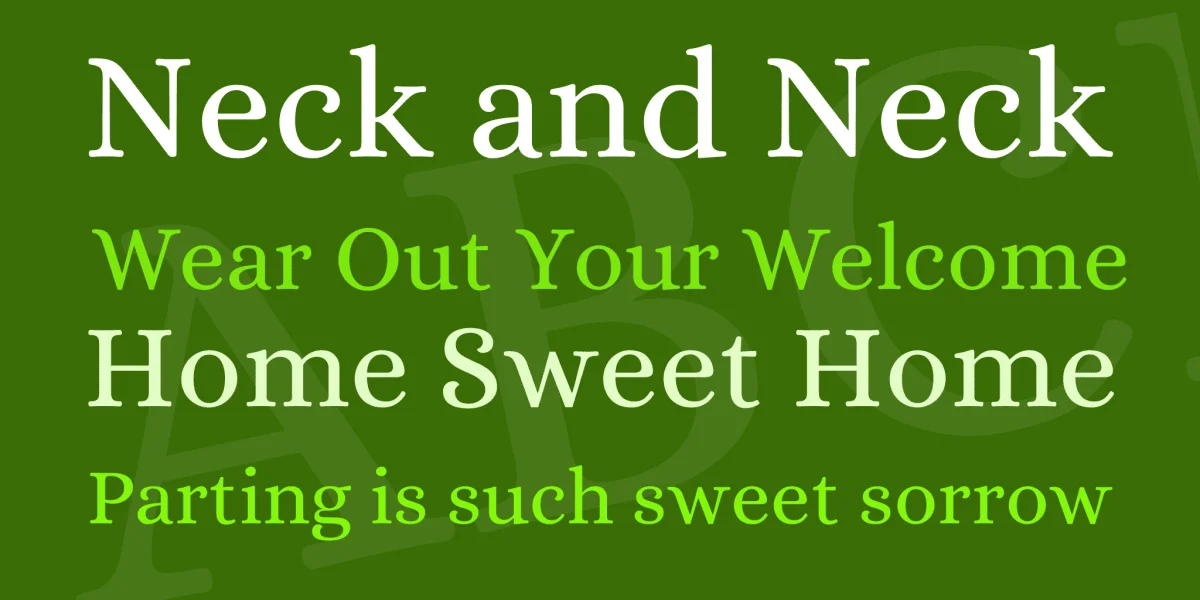 Alice Font preview 2