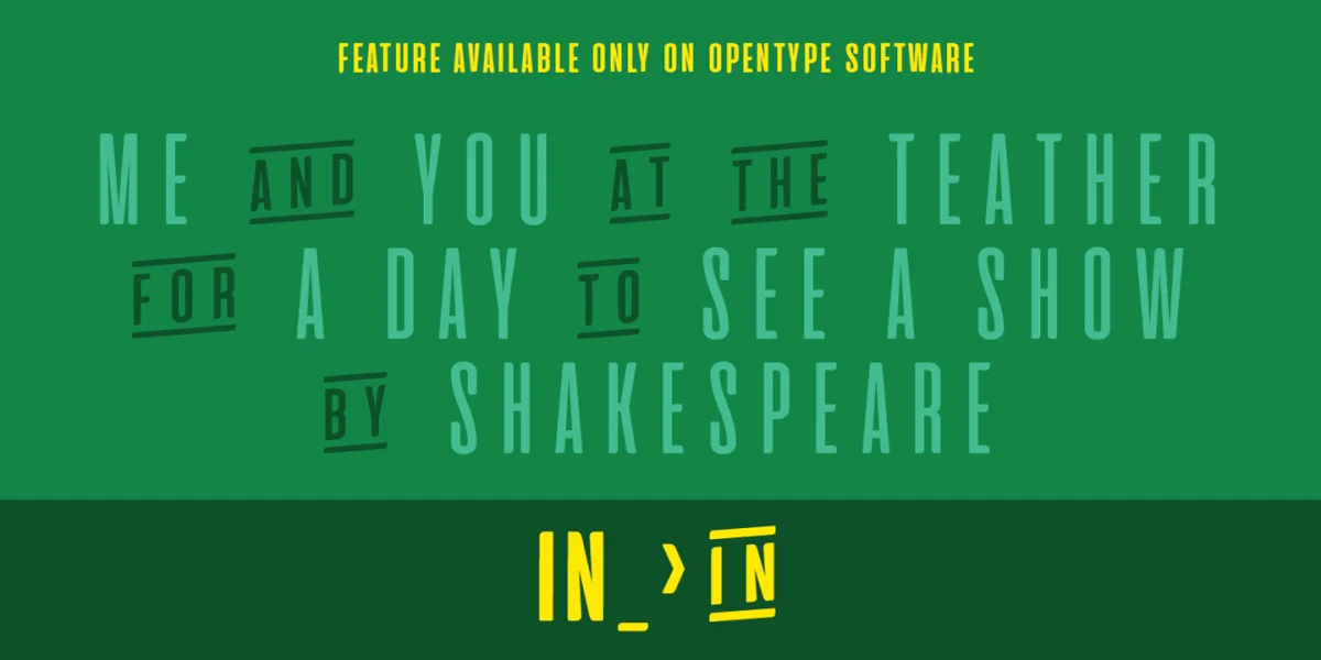 Aliens & cows Font Family preview 7