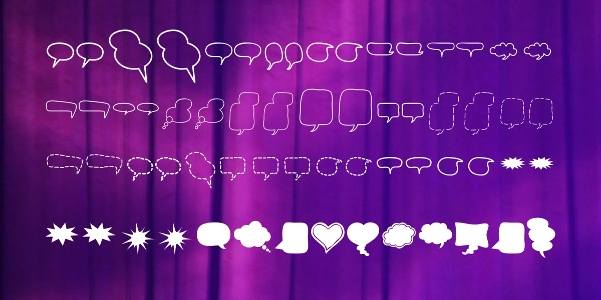 Alin Speech Bubbles 2 Font