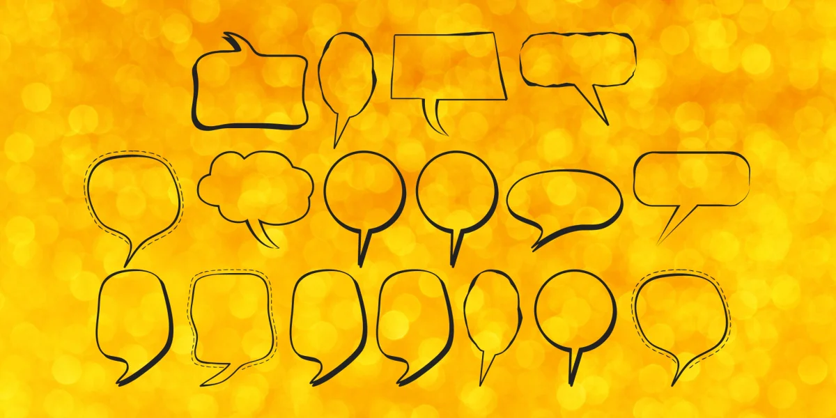 Alin Speech Bubbles Font preview 3