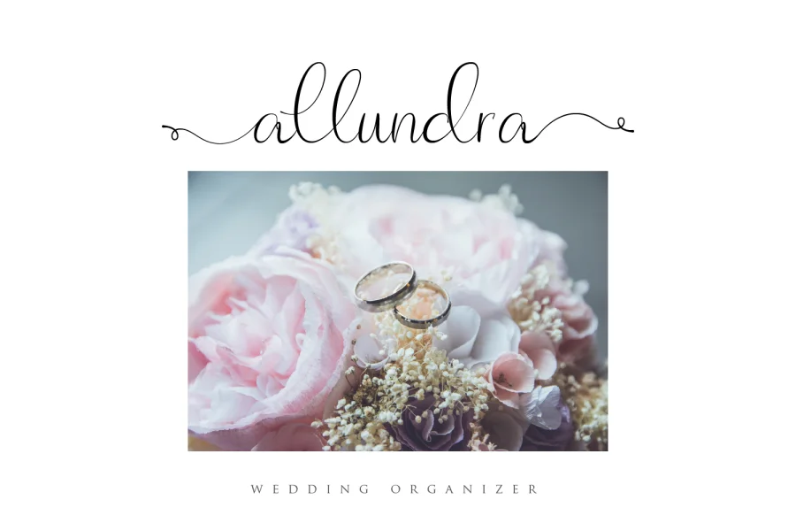 Allagia Demo Font preview 3