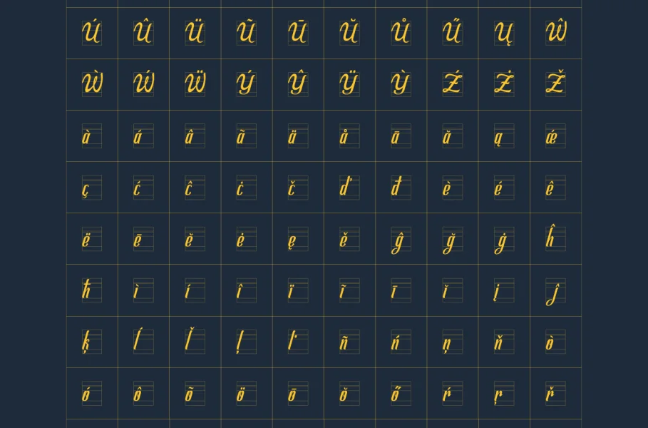 Allema Font preview 10