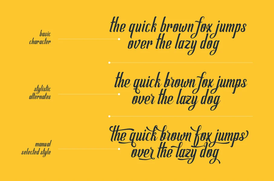 Allema Font preview 4