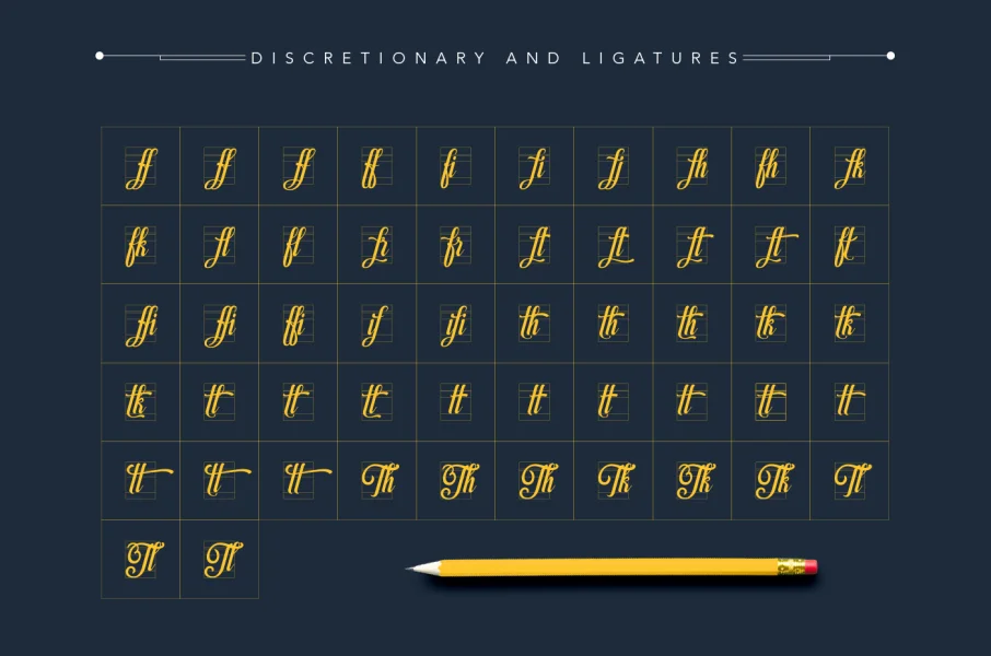 Allema Font preview 8