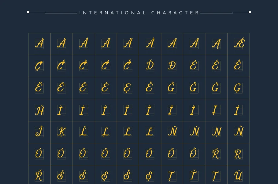 Allema Font preview 9